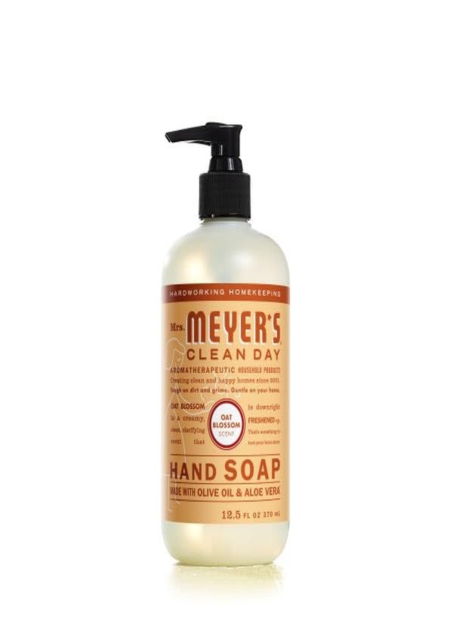 Mrs. MEYER'S Clean Day Liquid Hand Soap 6 Pack Variety Pack, Clementine, Basil, Lavender, Rain Water, Oat Blossom, Lemon Verbena, 12.5 OZ Each, 1 CT - Image 5